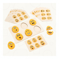 ExpressEggs – Leren omgaan met Emoties – Gezichtsuitdrukking Puzzel | Educatief Speelgoed