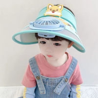 Mini Fashion™   Houd Het Hoofd Koel   Ventilator Hoed Blauw / 50 54cm (3 12 Jaar) | Educatief Speelgoed