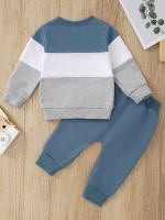 KidoFlex – Casual & Comfortabel – Sweatshirt met Joggingbroek Blauw / 70 (0–6 maanden) | Educatief Speelgoed