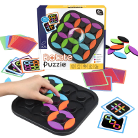 Rotating Logic™   Uitdagend Puzzelen   Tangram Bordspel | Educatief Speelgoed