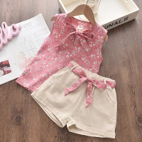 Mini Fashion™   Stralend in Bloemen   Bloesem Meisjesset Roze / 110 (5 6 jaar) | Educatief Speelgoed
