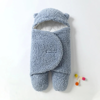 SnuggleBear™   Baby Wikkel Deken Blauw / S (0 3 maanden) | Educatief Speelgoed