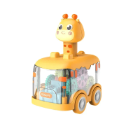 Transparant Car™   Transparante Turbo   Speelgoedauto Hert | Educatief Speelgoed