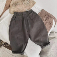 Mini Fashion™   Voor Alle Seizoenen   Lange Broek Donker Grijs / 120 (5 jaar) | Educatief Speelgoed