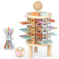 Balance Tower™ – Stapel & Tel – Houten Denkspel | Educatief Speelgoed