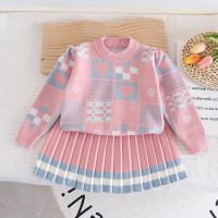 Mini Fashion™   Zacht en Comfortabel   Sweater Set Roze / 104 (4 jaar) | Educatief Speelgoed