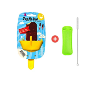 Icelolly Buddy™   Knoeivrij Genieten   Ijshouder Geel | Educatief Speelgoed
