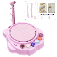 Kids Pottery Set™   Klei Creaties   Pottenbakset voor kinderen Roze | Educatief Speelgoed