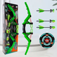 ArrowFun – Spelen & Leren – Boogschiet Set voor Kids Groen / Groot | Educatief Speelgoed