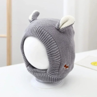 Mini Fashion™   Houd Oren Warm   Balaclava Muts Grijs | Educatief Speelgoed