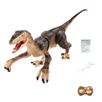 DinoRacer™   Prehistorisch Plezier   RC Dino Raptor Geel | Educatief Speelgoed