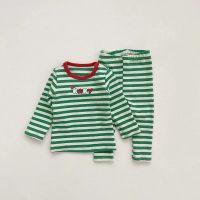 Mini Fashion™   Comfortabel & Warm   Kerst Pyjama Groen / 90 (2 jaar) | Educatief Speelgoed