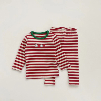 Mini Fashion™   Comfortabel & Warm   Kerst Pyjama Rood / 90 (2 jaar) | Educatief Speelgoed