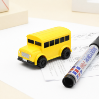 LineDrive – Creatief & Interactief – Auto met Magische Penbesturing Gele Bus | Educatief Speelgoed