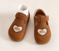 Barefoot – Leer & Barefoot – Kinderschoen met Zachte Zool Donkerbruin / 22 (2–3 jaar) | Educatief Speelgoed