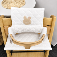 ComfortSeat – Zacht & Stevig – Kinderstoel Kussen Wit Konijn | Educatief Speelgoed