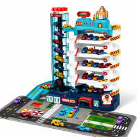 AutoWorld – Educatief & Interactief – Elektrische Parkeergarage Speelset Parkeergarage | Educatief Speelgoed
