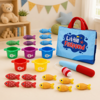 LittleFisher – Educatief & Interactief – Montessori Visspel Vijver | Educatief Speelgoed