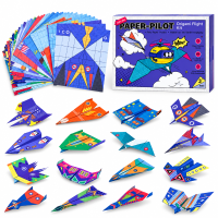 PaperFly – Creatief & Leerzaam – Origami Vliegtuigjes Set Startset (16 Stuks) | Educatief Speelgoed