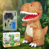 Inflatable Tyrannosaurus Rex – Actief & Educatief – Opblaasbare RC Dino Bruin | Educatief Speelgoed