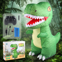 Inflatable Tyrannosaurus Rex – Actief & Educatief – Opblaasbare RC Dino Groen | Educatief Speelgoed