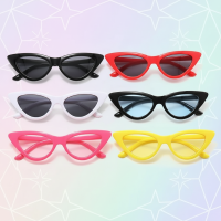 Kids Sunglasses Set – UV bescherming & plezier – Kinder Zonnebrillen Cat Eye (Set van 6) | Educatief Speelgoed