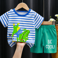 Mini Fashion™   Leeuw opdruk   Jongens Zomerset Krokodil / 100 | Educatief Speelgoed