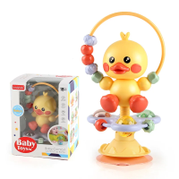 Soothing Rattle Toy™   Sensorisch Baby Speelgoed met zuignap Eend Ballen | Educatief Speelgoed