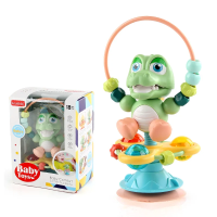 Soothing Rattle Toy™   Sensorisch Baby Speelgoed met zuignap Krokodil Ballen | Educatief Speelgoed