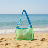 BeachPlay – Water Fun & Educational – Strandtassen Lichtgroen & Blauw | Educatief Speelgoed
