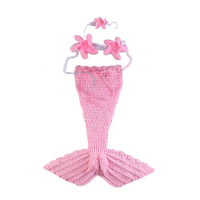 OceanPrincess – Betoverend & Comfortabel – Baby Zeemeermin Set Lichtroze | Educatief Speelgoed