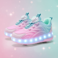Light Up Skate Shoes – LED & Comfortabel – Lichtgevende Rolsneakers Roze / 30 (2–3 jaar) | Educatief Speelgoed