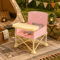 Toddler Camping Chair™   Comfortabel kamperen voor kinderen   Kampeerstoel Limoenroze Blosje | Educatief Speelgoed