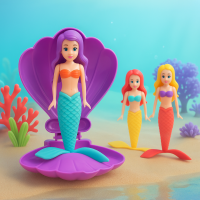 AquaWhirl – Magisch Zwemplezier – Zeemeermin in Schelp | Educatief Speelgoed