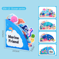 Adventure Busy Book™   Ontdek & Speel   Ontdek Boekje Zee Dieren | Educatief Speelgoed