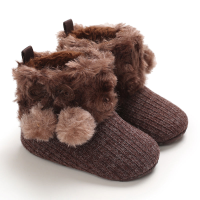 Mini Fashion™   Altijd Warme Voeten   Kinder Winterschoenen Bruin   Balletjes / 18 (6 12 maanden) | Educatief Speelgoed