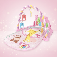 Musical Baby Play Gym – Kleurijk & Educatief – Baby Gym Kleed Liefde Giraf | Educatief Speelgoed