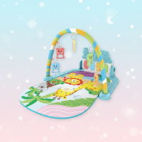 Musical Baby Play Gym – Kleurijk & Educatief – Baby Gym Kleed Safari Speelmat | Educatief Speelgoed