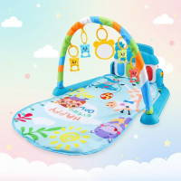 Musical Baby Play Gym – Kleurijk & Educatief – Baby Gym Kleed Vrolijke Boerderij | Educatief Speelgoed