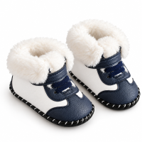 Mini Fashion™   Aanpasbare Sluiting   Winter Laarzen Blauw / 20 (12 18 maanden) | Educatief Speelgoed