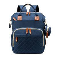 TravelNest – Altijd een Rustplek – 2 in 1 Luiertas met Babybed Blauw | Educatief Speelgoed