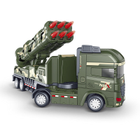 BattleTruck – Militair & Interactief – Leger Truck Speelgoed Raketkanonwagen | Educatief Speelgoed