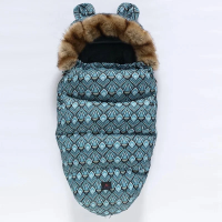 CozyRide – Warm & Gezellig – Baby Slaapzak voor Kinderwagen Oceaan | Educatief Speelgoed