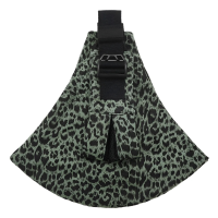 Baby Sling Carrier™   Verstelbare draagzak   Heupdrager Olive Leopard – Comfort | Educatief Speelgoed