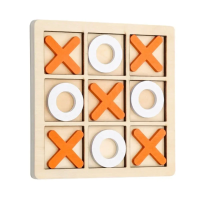 Woods™   Speels Strategieplezier   Houten Boter, Kaas & Eieren Oranje | Educatief Speelgoed