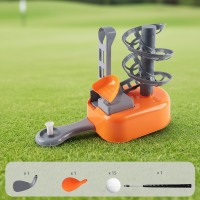 GolfFun – Actief & Interactief – Mini Golf Trainingsspel Oranje | Educatief Speelgoed