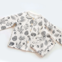Mini Fashion™   Luchtig Katoen   Kinder Pyjama Wit   Herfst / 100 (3 jaar) | Educatief Speelgoed