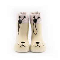 PuddlePaws – Waterdicht & Speels – Woef Regenlaarzen Wit / 165 (3–3.5 Jaar / 16.5 Cm) | Educatief Speelgoed