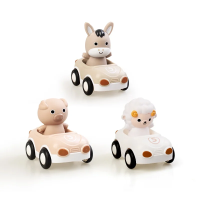 AnimalRide – Speels & Schattig – Silicone Dierenauto (3 stuks) Paard   Varken   Schapen | Educatief Speelgoed