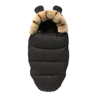 CozyRide – Warm & Gezellig – Baby Slaapzak voor Kinderwagen Polkadots | Educatief Speelgoed